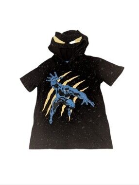 Marvel Black Panther Kids Hooded Graphic Tee 5